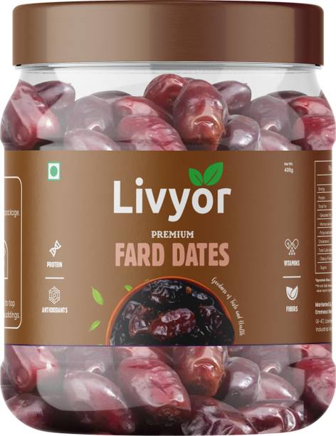 LIVYOR Premium Fard Dates Dry Fruits Dates