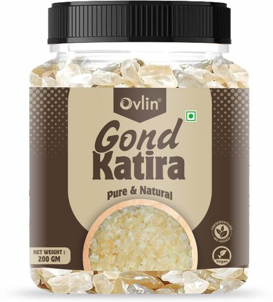 Ovlin Gond Katira | Tragacanth Gum | High Cooling Properties Herbal Food | Kathila Gum Dried Gum