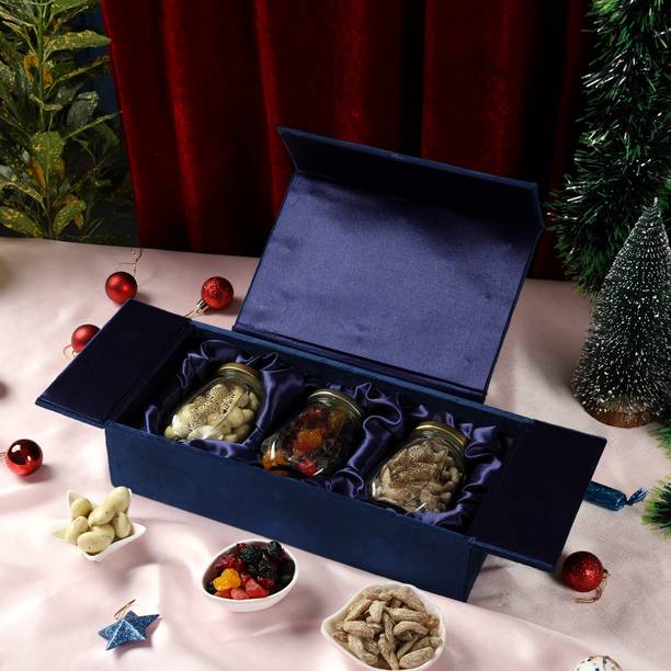 Sonature Box filled with Dry Fruit Premium Gift For Christmas 100% Natural & Healthy Cashews, Pistachios