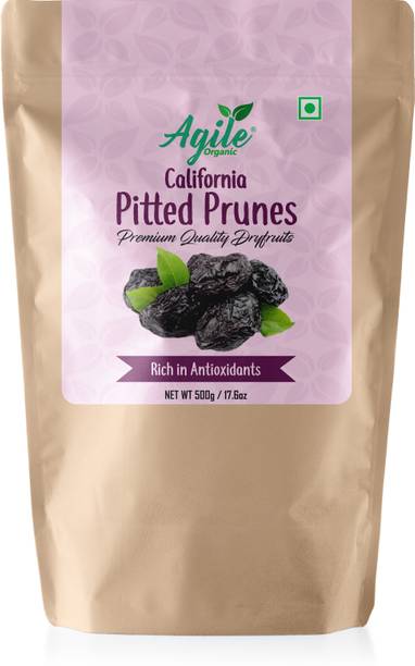 Agile Organic California Pitted Prunes 500g Prunes