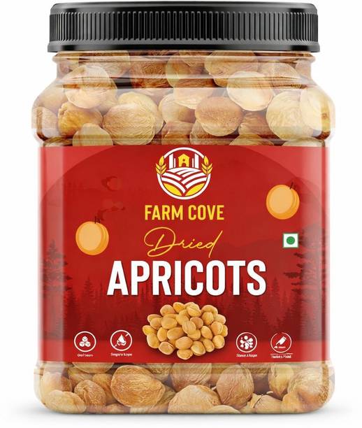 Farm cove Apricots | Badam BOR Khumani Dry Fruit | Dried Premium Afghani Apricots