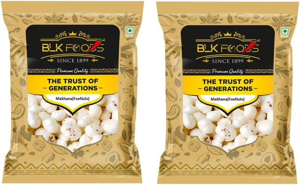 BLK FOODS Select Makhana (Foxnuts) (100gx2) Fox Nut