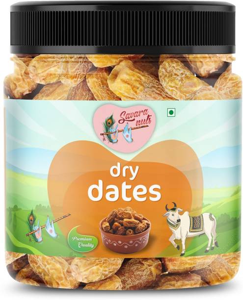 Savara nuts Organic Yellow Dry Dates/Peela Sukha Khajoor Kharik Healthy Dryfruits Natural Dates