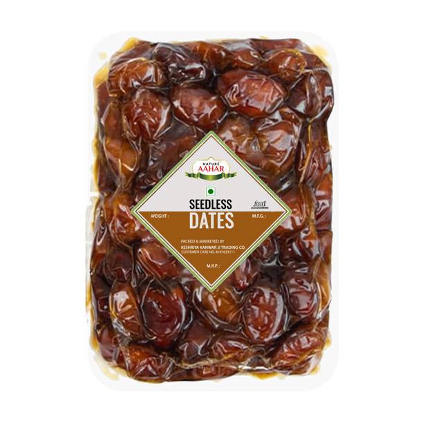 Nature Aahar Seedless Dates || Pin Khajur Arabian Dates || Dry Fruit Dates