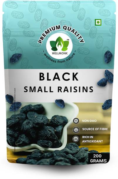 wellmonk Premium Yellow Raisins - 200g Raisins