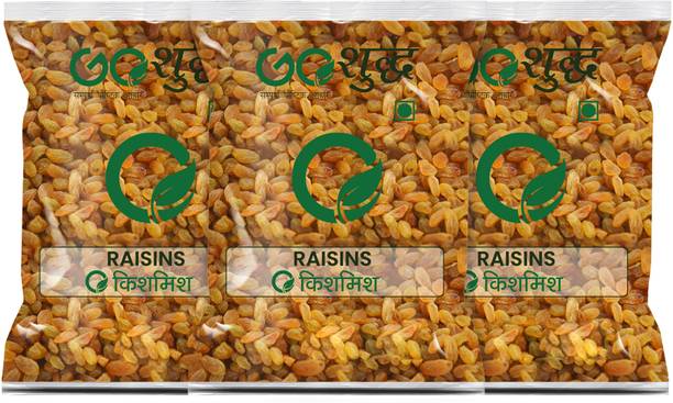 Goshudh Kishmish (Raisins) 100gm Each (Pack of 3) 300g Raisins