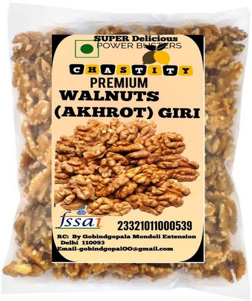 चेस्टिटी ब्रोकन वॉलनट्स 
 टुकड़ा अखरोट गिरी विदाउट शेल 100gm
