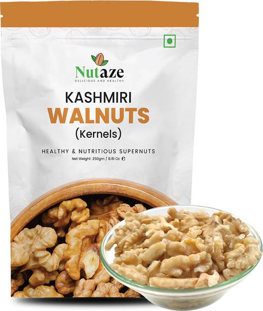 Nutaze Premium Walnuts, 50% More Natural Oil | Fresh, Crunchy & Nutrient-Rich Walnuts
