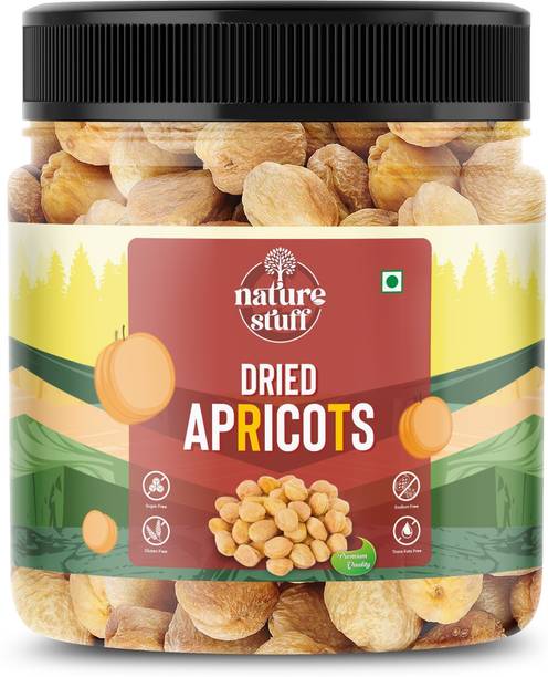 Nature stuff Premium Apricots | Dried Apricots-Jardalu| Dryfruits-Khumani, No Added Sugar Apricots