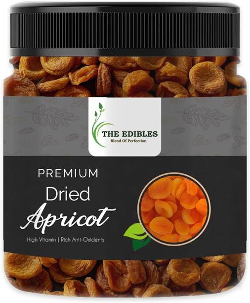 THE EDIBLES Turkish Dried Apricot Dry Fruits Dried Apricot Soft and Big Size Khumani Apricots