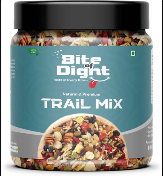 Bite Of Dight PREMIUM QUALITY HEALTHY TRAIL MIX OF NUTS ,& SEEDS| Assorted Seeds & Nuts