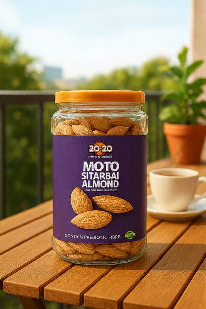 20-20 DRY FRUITS BADAM-SITARBAI(KAGJI)-500 g Almonds