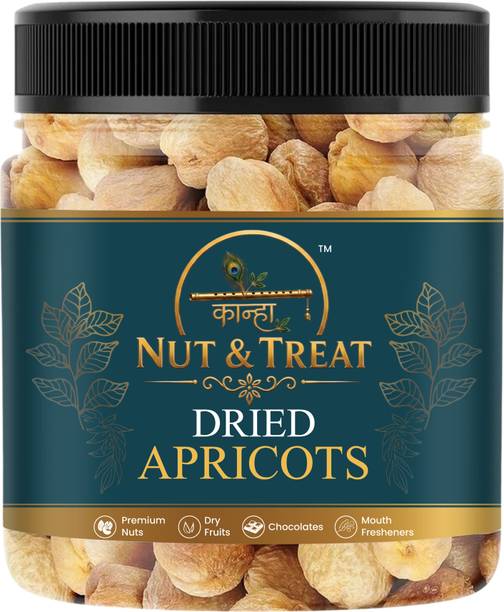 KANHA NUT & TREAT Premium Dried Apricots | Khubani, Khumani & Jardalu | Natural Sweet & Chewy Apricots