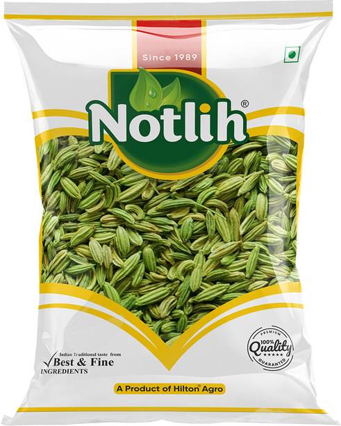 Notlih Fennel seeds 200G Green saunf Saunf Small