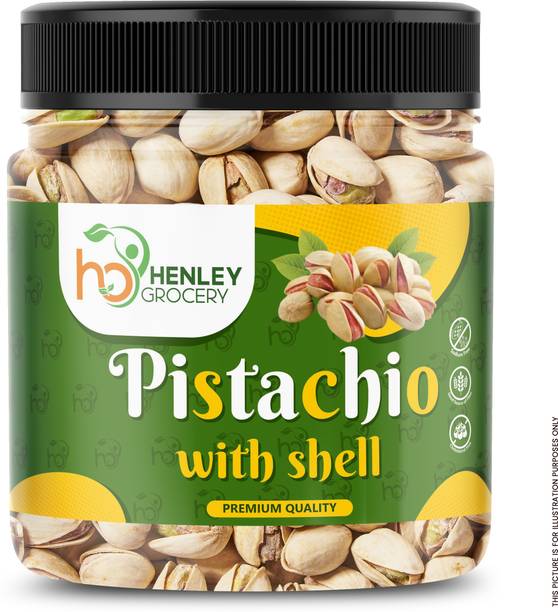 HENLEY Premium California Pista | Roasted & Salted Inshell Dry Fruits & Nuts Pistachios