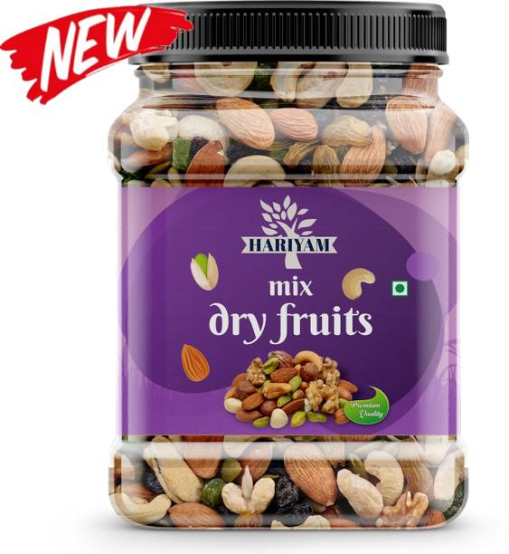HARIYAM Mix Dry Fruit | Healthy | {Almonds,Cashew,Raisins,Apricots and Many More} IN JAR