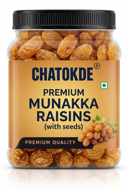 CHATOKDE Munakka | Kishmish | Rich Authentic Flavour | Perfect Travel Snack | Raisins