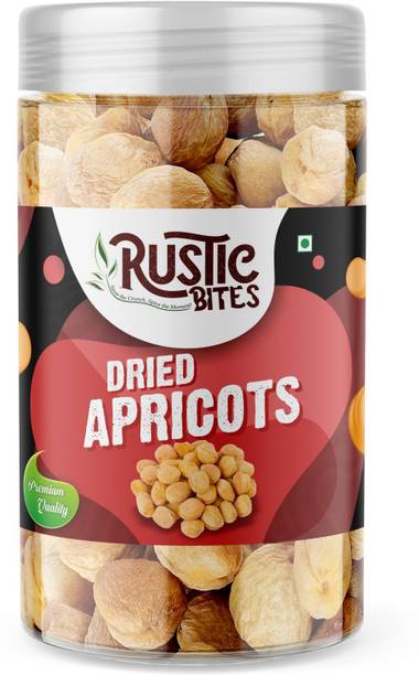 Rustic Bites Premium Dried Apricots | Natural & Fresh Khubani | Healthy Dry Fruit Snack Apricots