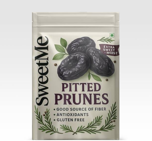 Sweetme Premium Pitted Prunes- Potassium, Vitamin & Fiber Rich Superfruit | Soft & Moist Prunes