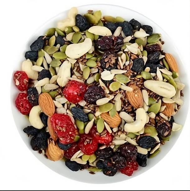 ZION Mix dry fruit Mix Nuts seeds 1kg | Mix Dry Fruits |1kg pack Assorted Seeds &amp; Nuts
