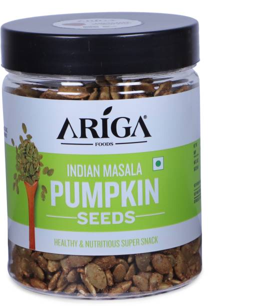 Ariga Foods Indian Masala Roasted Pumpkin Seeds | Assorted Seeds & Nuts
