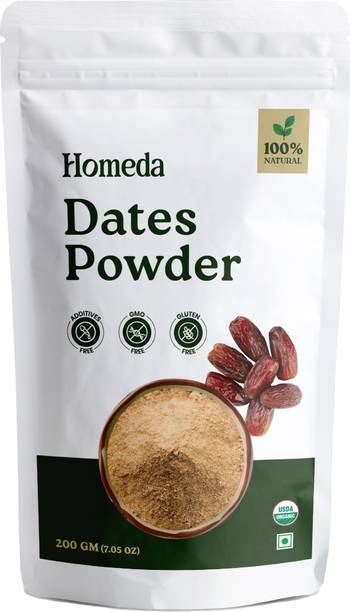 Homeda Dates Powder for Babies | Dry Date Powder, Kharik / Khajur Seed | Sugar Free Dates