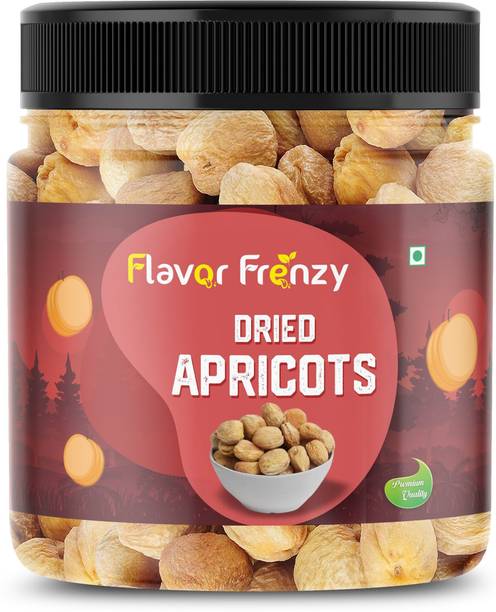 flavor frenzy Natural Dried Afghani Apricot | Naturally Sweet Khubani | Dry Fruit Khurbani Apricots