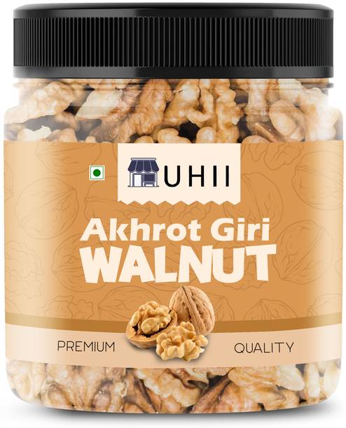 UHII Akhrot Giri Walnuts | Crunchy & Nutritious Walnut Kernels | Healthy Dry Fruit | Walnuts