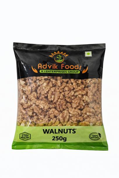 advik foods Walnut Kernels (Kashmiri Walnut),Walnut Without Shell | 100% Natural Walnuts