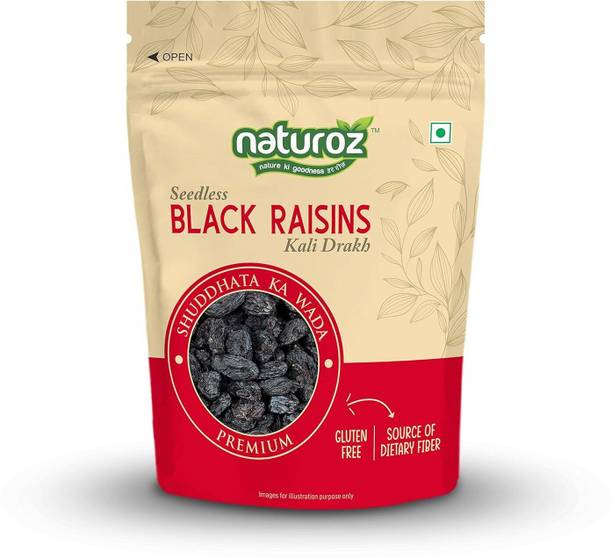 Naturoz Afghan Seedless (Kali Darakh) Black Raisins