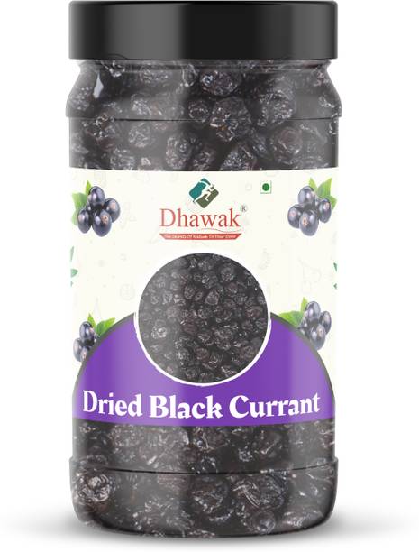 Dhawak Premium Black Currant: Delight in the Richness of Nature |Jar Pack Black Currant