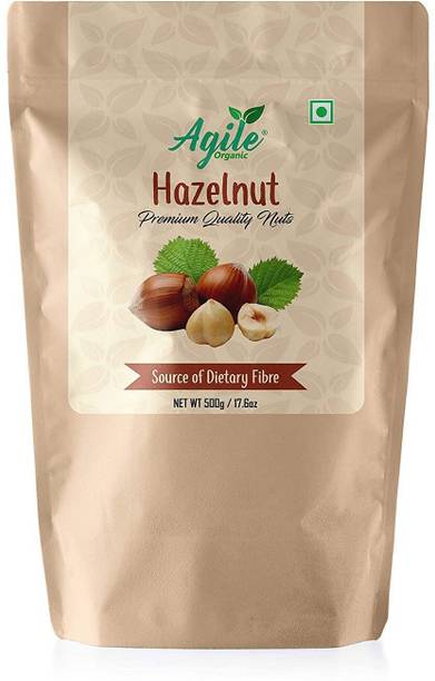 Agile Organic Premium Jumbo Hazelnuts 500g Hazelnuts