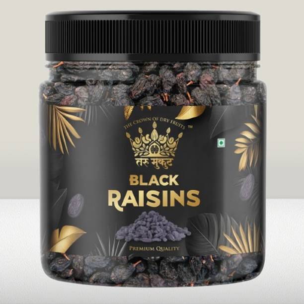 Taru mukut Black Kishmish | Seedless Black Raisins | Healthy Dry Fruit Raisins