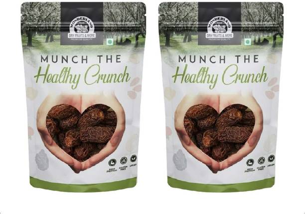 WONDERLAND Foods Dry Dates (Sukha Khajoor) Dry Dates