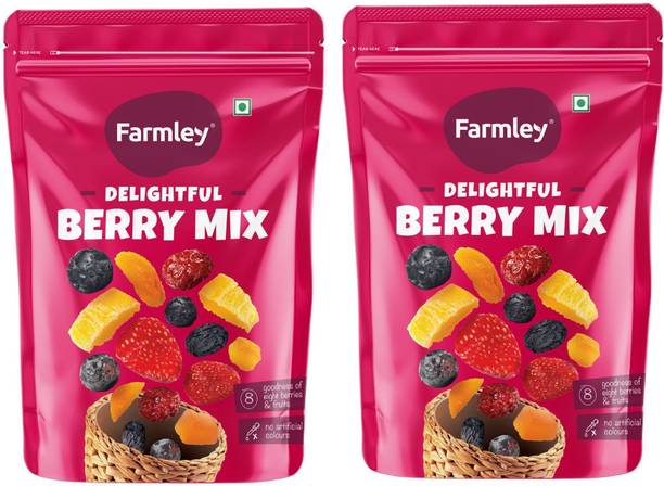 Farmley Berry Mix- Protein Rich Dried Berries Snack