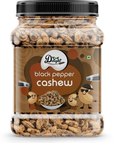 DRYDELIGHT Premium Black Pepper Cashew | Roasted Not Fried | Healthy And Tasty Cashews