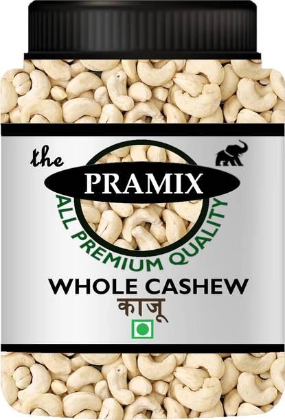 Pramix 100% Natural Whole Cashew Nuts, Dry Fruit Kaju Raw Cashews