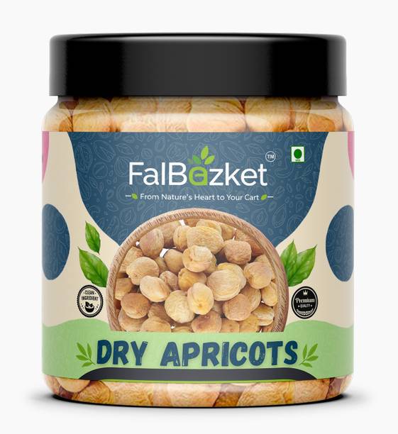 falbazket Premium Dried Apricots | Soft Chewy Khubani | Fiber Rich Healthy Dry Fruits Apricots