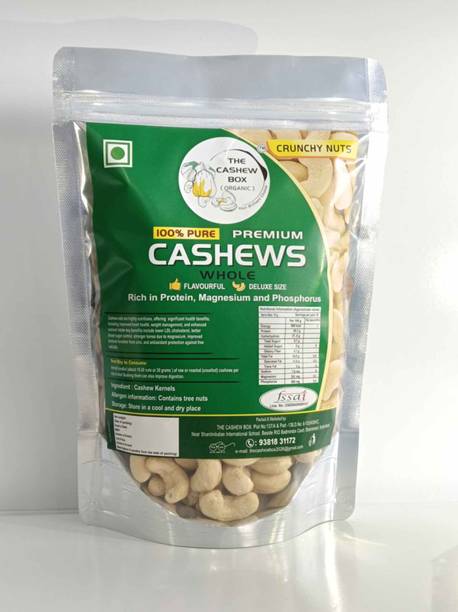 THE CASHEW BOX (ORGANIC) CASHEW01 Cashews
