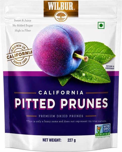 Wilbur California Pitted Prunes, Premium Dried Prunes, 227g Pack (Imported) Prunes