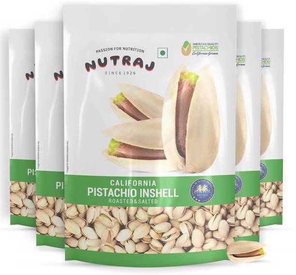 Nutraj California Roasted Salted Pistachios 1 Kg, Pista Pistachios