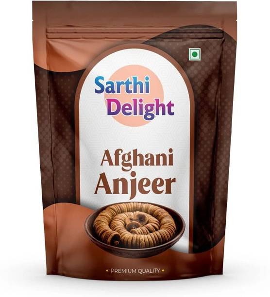SARTHI DELIGHTS Dried Anjeer Pack 400GM | Rich Source of Fibre Calcium & Iron | Non-GMO Dry Date Dry Dates