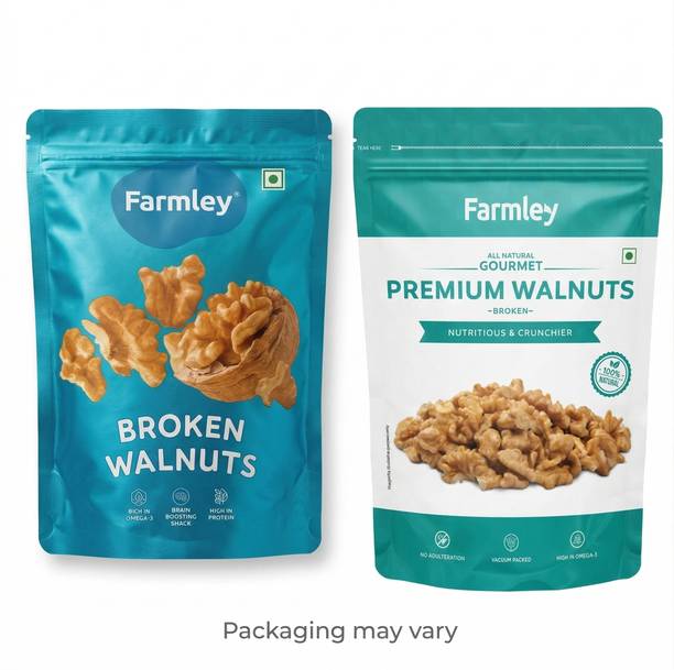Farmley Premium Broken (Akrot) Walnuts