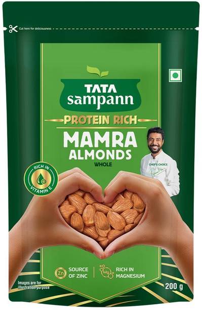 Tata Sampann Mamra Almonds (Whole)/Badam (Whole) Almonds