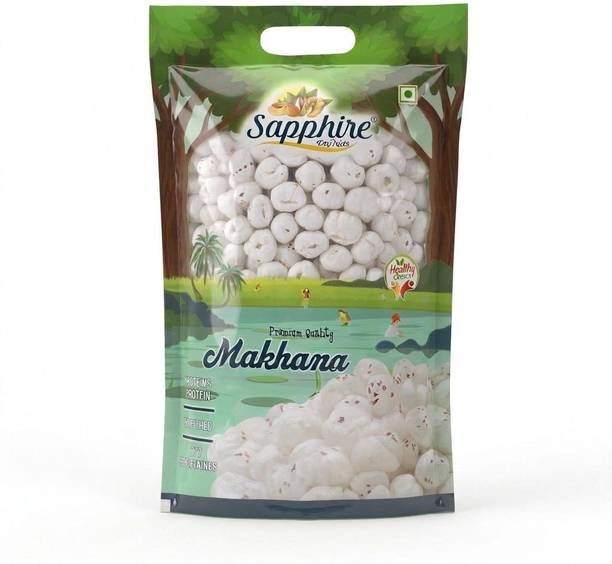 Sapphire Premium Makhana (Foxnut) 250g Pack of 1 Fox Nut