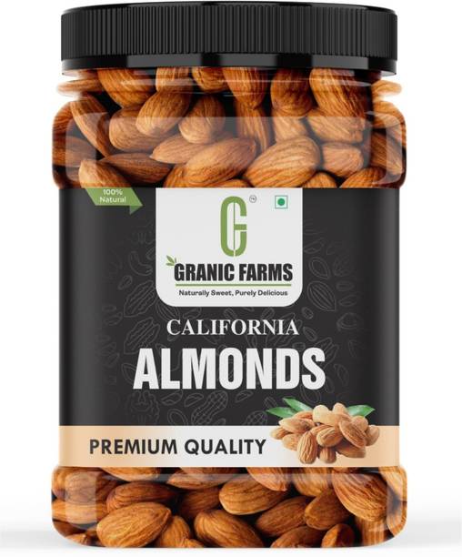 GRANIC FARMS Premium California Almonds | Badam Giri| Whole, Raw, Natural Badam || Almonds
