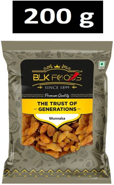 BLK FOODS Daily Munnaka (with seed) Raisins
