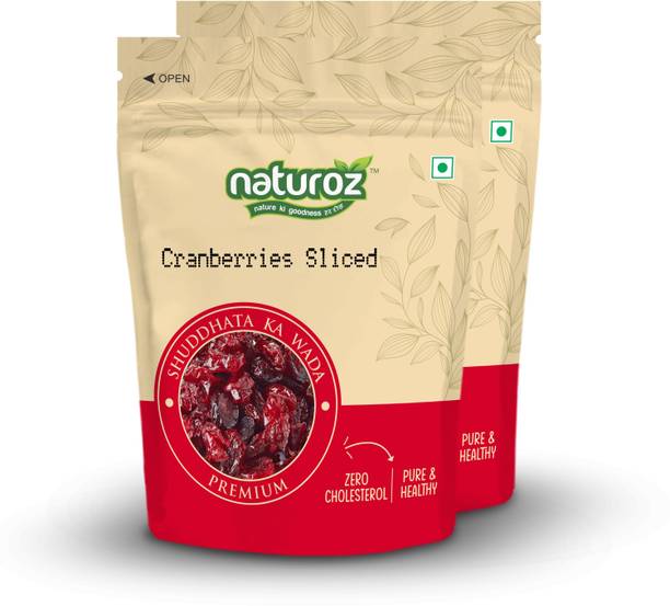 Naturoz 200g (Pack Of 2) Dried Sliced Cranberries
