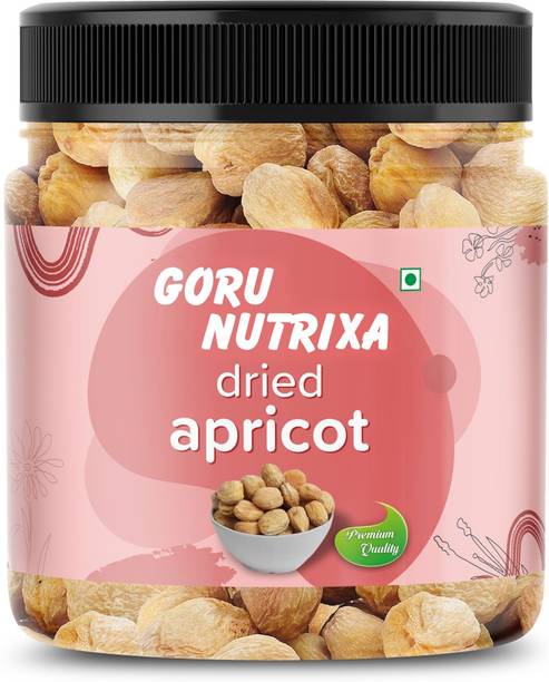 GORU NUTRIXA Apricot | Premium Dried Apricots | Sweet Soft Dry Fruit for Healthy Diet Apricots