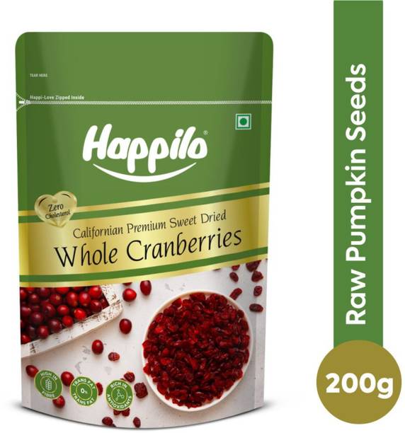 Happilo Premium Californian Whole Cranberries